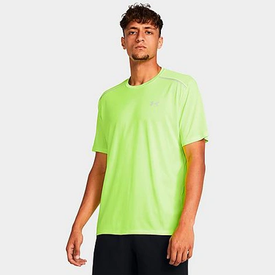 Under Armour Men's Tech Reflective Training T-shirt In High Vis Yellow/reflective