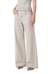 Agolde Clara Low Rise Flare Jeans In Tusk In Tusk