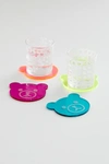 TEDDY FRESH UO EXCLUSIVE ACRYLIC COASTER SET IN ASSORTED AT URBAN OUTFITTERS