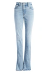 Good American Good Legs Crop Micro Bootcut Jeans In Multi