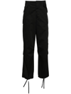 Msgm Cargo Trousers Functional Adjustable Hem