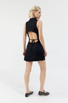 Bdg Jasper Shift Mini Dress In Black, Women's At Urban Outfitters