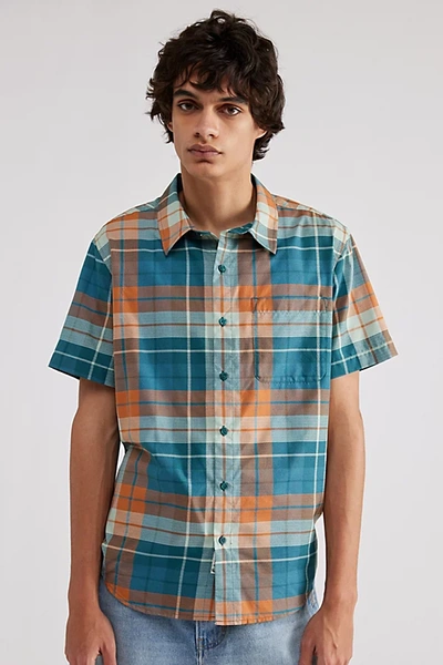 Marmot Aerobora Novelty Short Sleeve Shirt Top In Green, Men's At Urban Outfitters