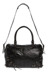 BALENCIAGA BALENCIAGA LE CAGOLE LEATHER DUFFLE BAG