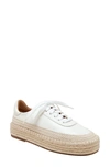 Linea Paolo Selma Platform Sneaker In Eggshell