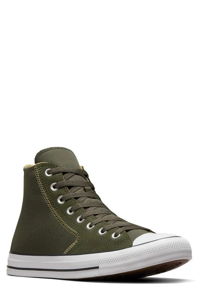 Converse Chuck Taylor® All Star® High Top Sneaker In Cave Green/ Mossy Sloth