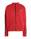 Hugo Boss Hugo Woman Sweatshirt Red Size L Polyester, Cotton In Red