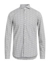 Alessandro Gherardi Man Shirt White Size 16 Cotton In White