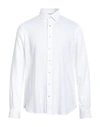 Michael Kors Mens Man Shirt White Size 16 Nylon, Elastane In White