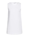 Max Mara Woman Top White Size S Polyester, Elastane In White