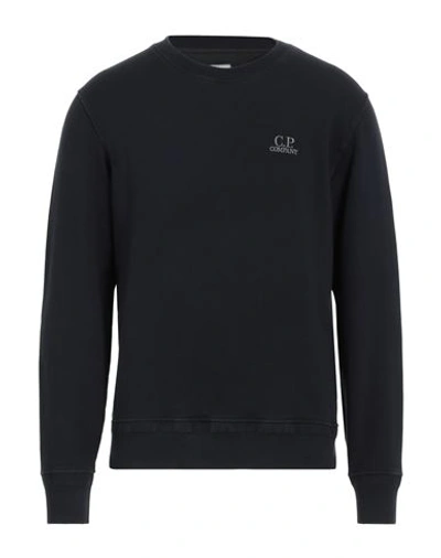 C.p. Company C. P. Company Man Sweatshirt Black Size Xl Cotton In Blue