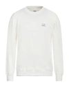 C.p. Company C. P. Company Man Sweatshirt White Size Xxl Cotton In White