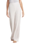 Barefoot Dreams Cozychic® Ultra Lite® Rib Rolled Edge Pants In Bisque