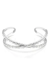 SWAROVSKI HYPERBOLA CRYSTAL CUFF BRACELET