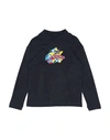 Dolce & Gabbana Toddler Boy T-shirt Midnight Blue Size 4 Modal, Cotton In Blue