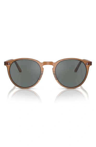 OLIVER PEOPLES O'MALLEY 48MM ROUND SUNGLASSES