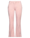 MASON'S MASON'S WOMAN PANTS LIGHT PINK SIZE 4 COTTON, POLYAMIDE, ELASTANE