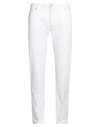Jacob Cohёn Man Pants White Size 35 Cotton, Elastane, Polyester In White