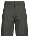 Department Five Department 5 Man Shorts & Bermuda Shorts Military Green Size 32 Cotton, Elastane In Green