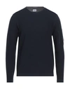 C.p. Company C. P. Company Man Sweater Midnight Blue Size 44 Cotton In Blue