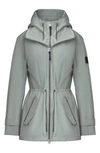 Mackage Melany Hooded Rain Jacket In Jade