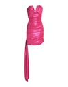 Aniye By Woman Mini Dress Fuchsia Size 10 Polyester, Elastane In Pink