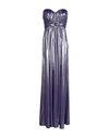 Aniye By Woman Maxi Dress Purple Size 10 Polyester, Elastane In Purple
