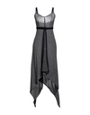 Golden Goose Woman Maxi Dress Navy Blue Size S Cotton In Navy Blue