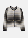 ALEX MILL PARIS SWEATER JACKET IN STRIPE