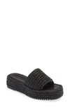 OPEN EDIT GISELLA PLATFORM SLIDE SANDAL