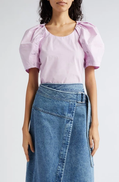 3.1 Phillip Lim / フィリップ リム Bloom Sleeve Top In Wisteria