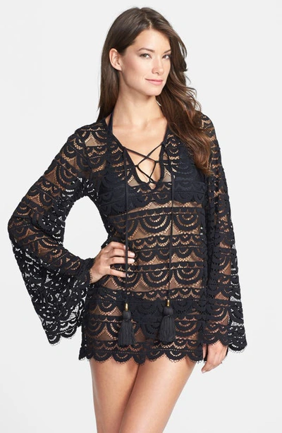 Pq Swim Noah Tunic In Black