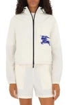 Burberry Cropped Nylon Jacket In Rain