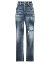 Dsquared2 Woman Jeans Blue Size 2 Cotton, Elastane In Blue