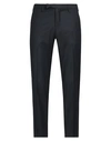 Michele Carbone Man Pants Midnight Blue Size 35 Virgin Wool, Elastane In Blue