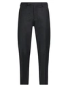 Michele Carbone Man Pants Charcoal Size 35 Virgin Wool, Elastane In Grey