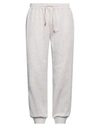 Eleventy Man Pants Light Grey Size Xl Cotton, Polyamide