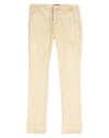 Dondup Man Pants Sand Size 35 Cotton, Elastane In Beige