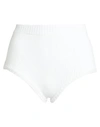 Gaiavittoria Woman Shorts & Bermuda Shorts White Size M Viscose, Polyester In White