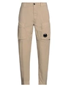 C.p. Company C. P. Company Man Pants Sand Size 34 Cotton, Polyamide, Elastane In Beige
