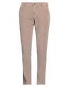 FRADI FRADI MAN PANTS SAND SIZE 36 COTTON, ELASTANE