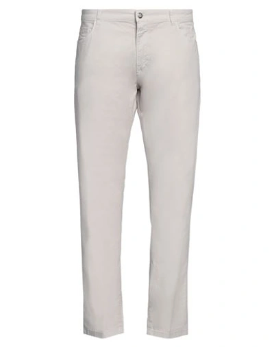 HARMONT & BLAINE HARMONT & BLAINE MAN PANTS GREY SIZE 42 COTTON, ELASTANE