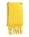 Maje Woman Cross-body Bag Yellow Size - Soft Leather