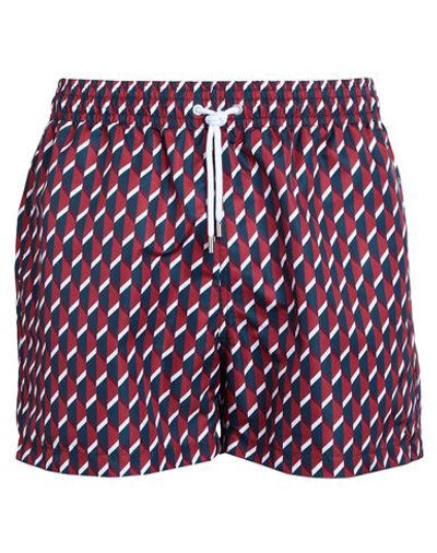 Apnee Apnée Man Swim Trunks Brick Red Size L Polyester