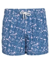 Arrels Barcelona Man Swim Trunks Slate Blue Size L Polyester In Blue