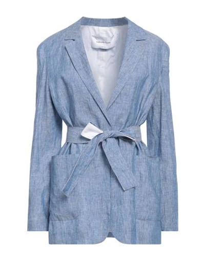 Fabiana Filippi Jacket In Gnawed Blue