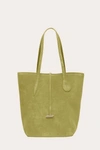 LITTLE LIFFNER TALL SPROUT TOTE ARMY SUEDE