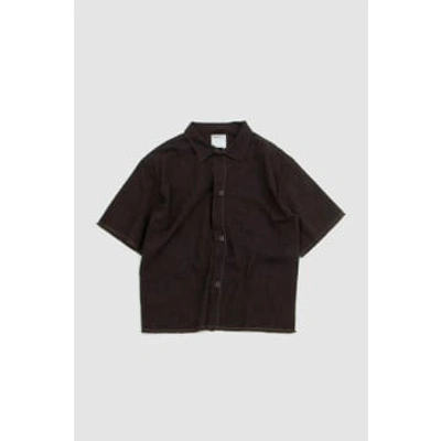 Satta Tack Shirt Speckled Brown