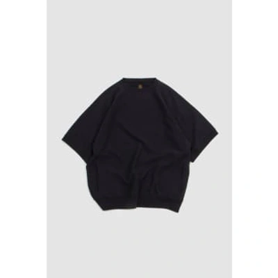 Batoner Jumberca Crew Neck Ss Navy In Blue