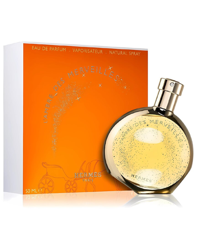 Hermes Hermès Women's 1.7oz Ambre D'merveilles Edp Spray In White